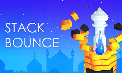 堆叠弹跳