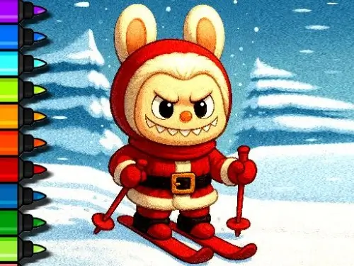 拉布布涂色时光