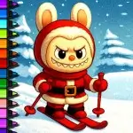 拉布布涂色时光