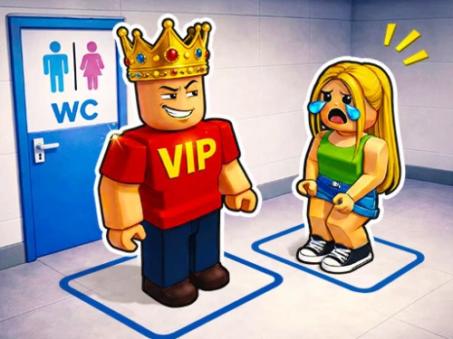 欧比厕所大排队