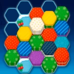 圣诞六边形排序