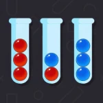 色彩小球分类：逻辑拼图挑战